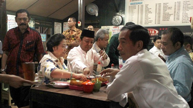 Ada sepuluh aspek yang dinilai dalam survei ini di mana Jokowi teratas sementara trah Soekarno di tiga terendah.