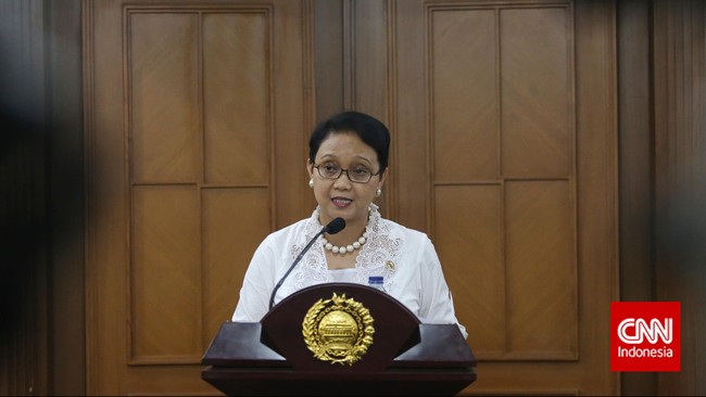Menlu Retno Marsudi berkunjung ke Papua Nugini untuk membahas sejumlah kerja sama ekonomi dengan Menlu Hon. Rimbink Pato, Jumat (27/2).