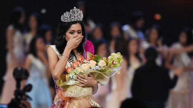 Cantiknya Maria Harfanti, Miss Indonesia 2015