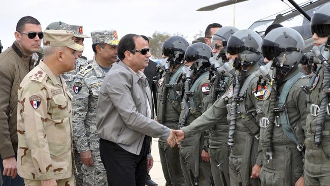 Militer Mesir menewaskan 55 militan Islam di Semenanjung Sinai, dalam rangkaian operasi menggempur kelompok yang berafiliasi dengan ISIS.