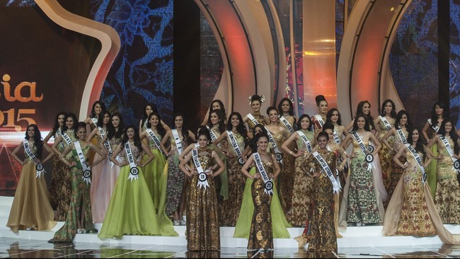 Cantiknya Anindya Kusuma Putri sang Puteri Indonesia 2015