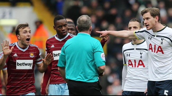 Masing-masing manajer tim, Tottenham Hotspur dan West Ham United mengklaim seharusnya meraih tiga poin dalam laga Minggu (22/2) malam yang berakhir imbang.