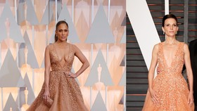 Tragedi Gaun 'Kembar' J.Lo dan Luciana Duvall di Oscar 2015