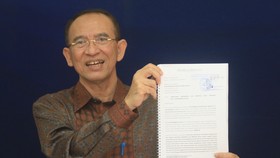 Suryadharma Ali Jalani Sidang Perdana Menggugat KPK