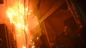 Kebakaran Terjadi di Blok G Pasar Tanah Abang