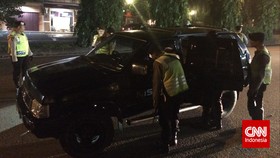 Polres Depok dan Polda Metro Jaya Gelar Razia Dini Hari