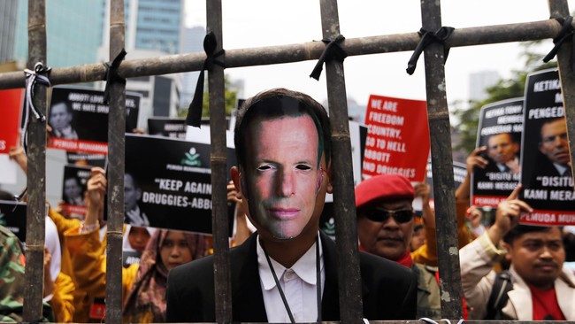 Australia tidak menarik dubesnya dari Singapura ketika warganya dieksekusi di Singapura pada 2005, juga karena mencoba menyelundupkan narkoba.