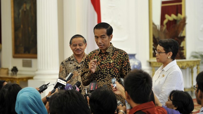 Presiden Joko Widodo menerima Surat Keperayaan Duta Besar Luar Biasa dan Berkuasa Penuh dari Iran, Panama, Australia, Selandia Baru, Hongaria, dan Flipina.