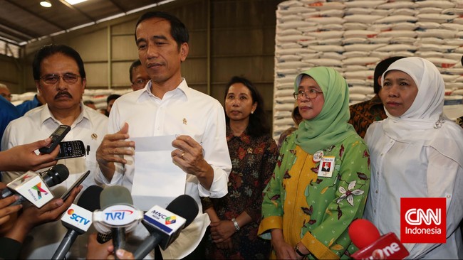 "Mungkin karena kondisi harga beras sudah turun dan itu berita baik, akhirnya tidak dilaporkan ke presiden," ujar Sofyan Djalil, Menko Perekonomian.