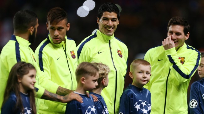 Sukses Barcelona merebut gelar La Liga ke-23 tidak lepas dari efektivitas trio lini depan Messi, Suarez, dan Neymar, yang mempersembahkan 79 gol.