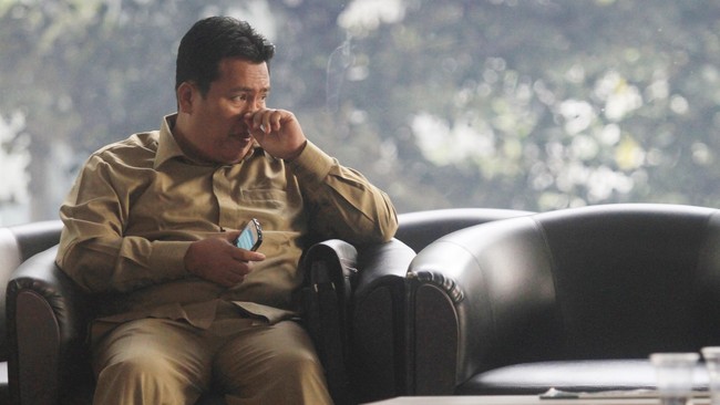 Nasir, yang merupakan bekas anggota DPR RI periode 2009-2014, diperiksa untuk tersangka Marisi Matondang.