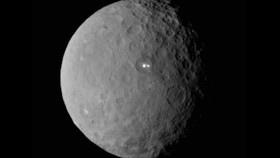 Planet Kerdil Ceres Ternyata Dilapisi oleh Es Tersembunyi