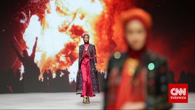 Hijab Modern di Tangan Empat Desainer Imajinatif