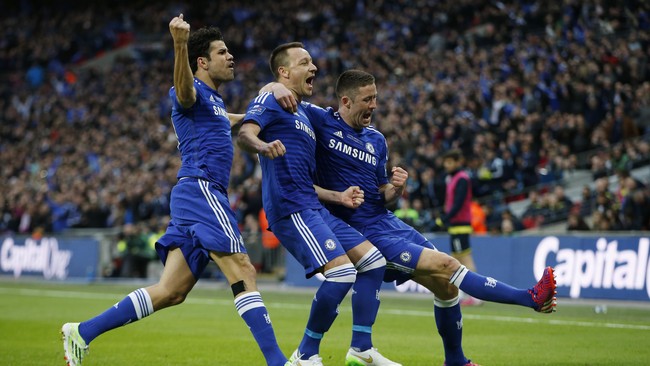 John Terry mengaku bahagia bisa kembali bermain di Stadion Wembley namun menegaskan bahwa ia tak tertarik untuk kembali ke tim nasional.