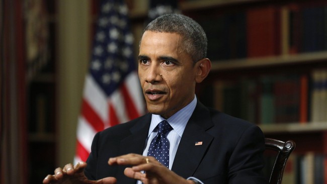 Presiden Amerika Serikat Barack Obama melakukan permainan tebak calon juara kompetisi basket mahasiswa di negaranya. Tim mana yang menjadi pilihannya?