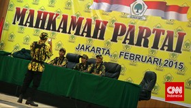 Anggota Mahkamah Partai Partisan, Konflik Golkar Tak Selesai