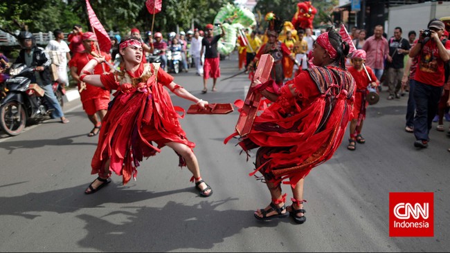 Kemeriahan Perayaan Cap Go Meh di Jakarta
