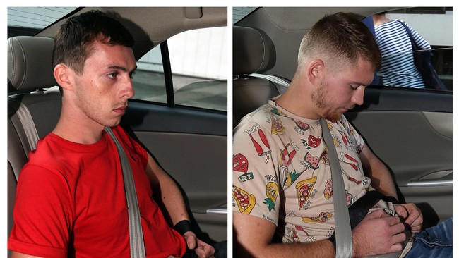 Mereka menerobos gudang dan mencoret gerbong kereta. Singapura melakukan pengejaran besar-besaran dan menangkap keduanya yang kabur ke Malaysia.