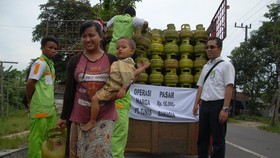 Sebulan Paska Gempa Palu, 1.381 Pangkalan LPG Telah Operasi