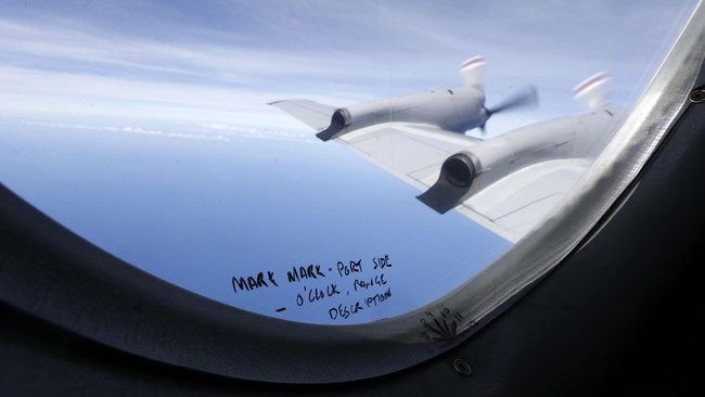 Teori aneh muncul saat pesawat Malayasia Airlines MH370 yang hilang sejak tahun lalu, masih belum ditemukan hingga saat ini.