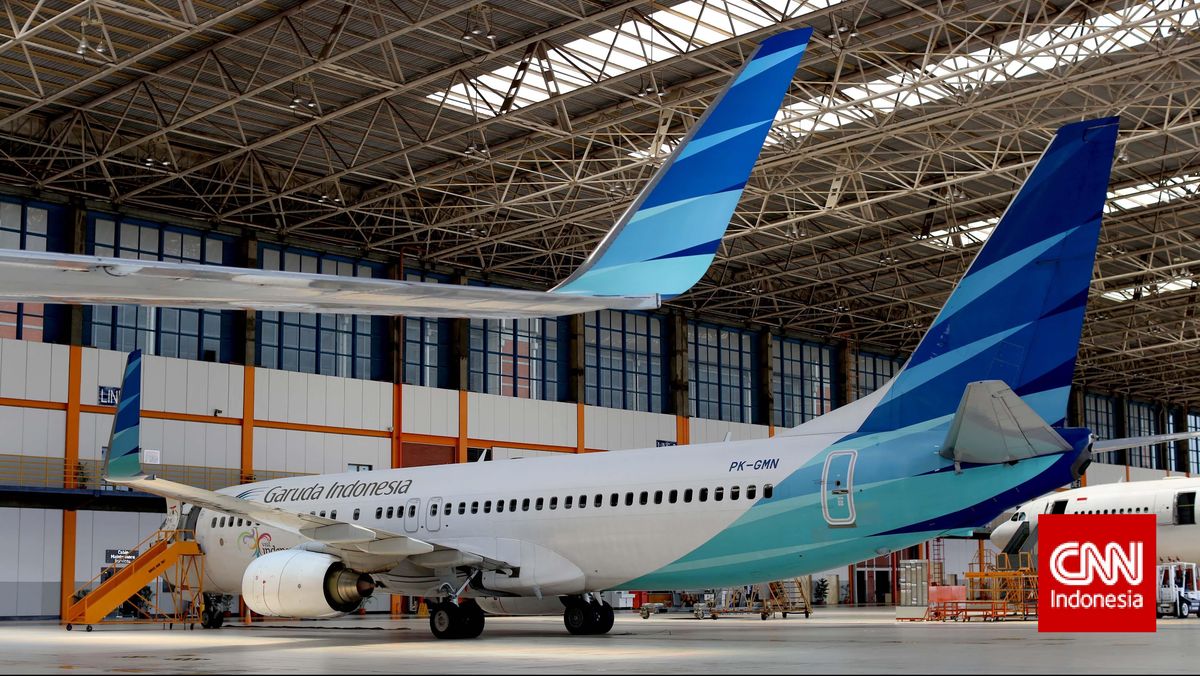 Garuda Ungkap 34 Pesawat Tidak Bisa Terbang
