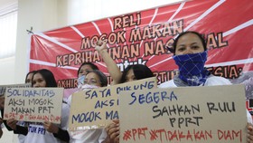 Aliansi PRT Gelar Aksi Mogok Makan Tuntut Pengesahan RUU PPRT