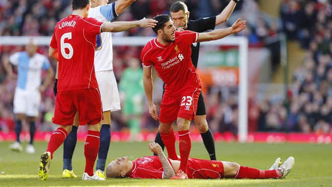Belum ada gol yang mewarnai duel Liverpool versus Blackburn Rovers pada laga perempat final Piala FA yang berlangsung di Stadion Anfield.
