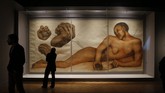 Kreasi Seniman Latin Hiasi Sudut Detroit Karya pasangan seniman keturunan Meksiko, Frida Kahlo dan Diego Rivera, siap dipamerkan di Detroit Institute of Arts, Michigan, AS, mulai 15 Maret 2015.