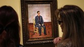 Kreasi Seniman Latin Hiasi Sudut Detroit Karya pasangan seniman keturunan Meksiko, Frida Kahlo dan Diego Rivera, siap dipamerkan di Detroit Institute of Arts, Michigan, AS, mulai 15 Maret 2015.