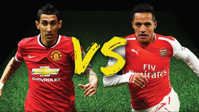 Duel lini tengah akan menjadi penentu pada pertandingan perempat final Piala FA antara Manchester United melawan Arsenal di Old Trafford, Senin (9/3).