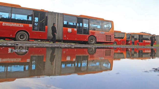 Bus Transjakarta dari China Kondisi Baru bukan Rekondisi