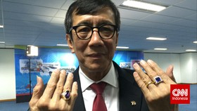 Batu Akik Menteri Yasonna, Pemberian Napi hingga Jaksa Agung