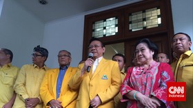 Hasto: Pertemuan Mega-Agung Tak Bahas Posisi Menteri
