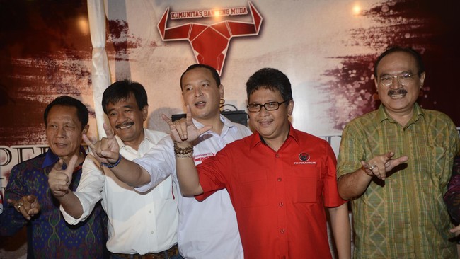 Plt Sekjen PDIP Hasto Kristiyanto menyatakan karena ini kongres, maka ketua umumlah yang paling banyak berperan.