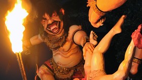 Menjelang Hari Raya Nyepi, Bali Menggelar Kontes 'Ogoh-ogoh'