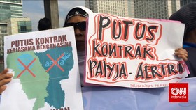 Koalisi Masyarakat Desak Ahok Putus Kontrak Palyja dan Aetra