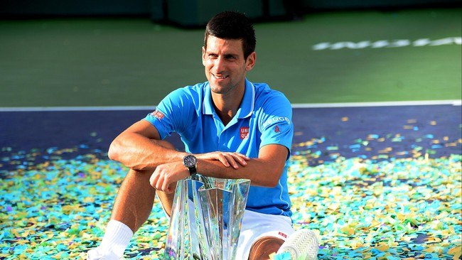 Meski harus melalui empat set, Novak Djokovic mampu menundukkan musuh beratnya di lapangan tenis, Roger Federer, di partai final Indian Wells.