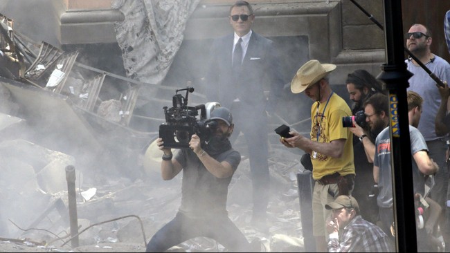 Mengintip Syuting James Bond di Meksiko