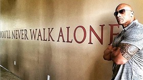 The Rock Penggemar Liverpool