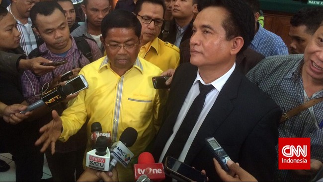 Putusan Pengadilan Tata Usaha Negara Jaktim dan Pengadilan Negeri Jakut terkait gugatan yang diberikan oleh pihak Aburizal dijadwalkan diputus hari ini.