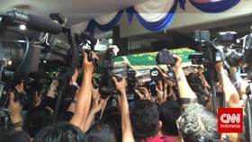 Jenazah Olga Syahputra Tiba di TPU Pondok Kelapa