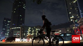 Pesepeda dan Pejalan Kaki Dilarang Melintasi Area Crowd Free Night