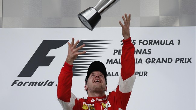Kemenangan Sebastian Vettel di GP Malaysia disambut gembira oleh mantan juara dunia dua kali bersama Ferrari, Niki Lauda.