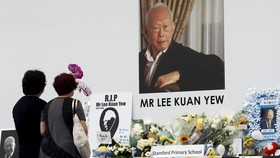 Prosesi Pemakaman Lee Kuan Yew