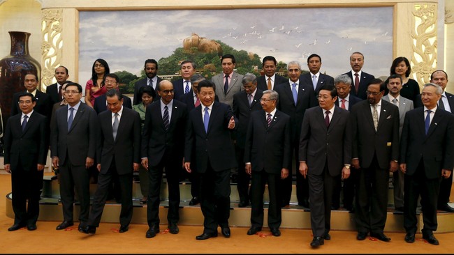 Dewan gubernur AIIB baru saja menyetujui tujuh negara yang melamar sebagai anggota, sehingga jumlah anggota AIIB saat ini telah bertambah menjadi 77 negara.