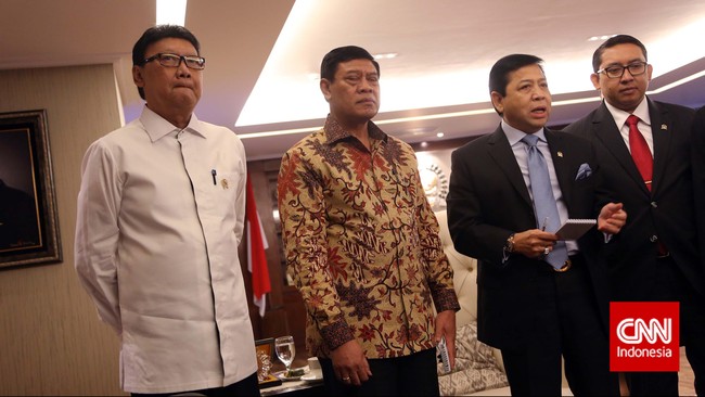 Setya Novanto menyebut revisi UU KPK masih dalam pembicaraan antar lembaga.