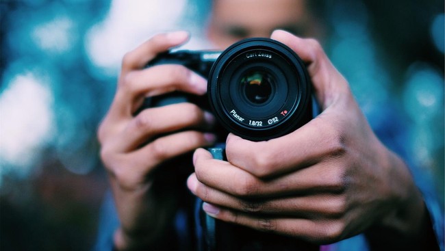 Ilustrasi fotografer.