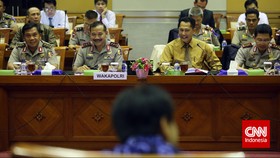 Uji Kelayakan Badrodin Haiti Dipenuhi Perwira Tinggi Polisi
