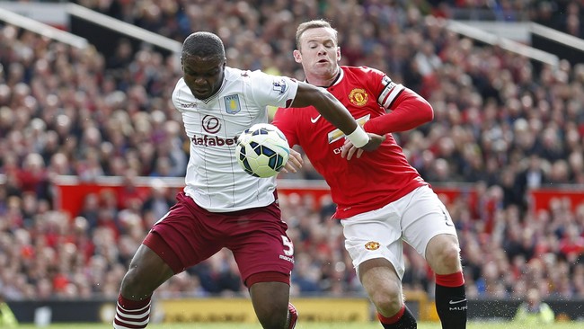 Manchester United berhasil mengakhiri babak pertama dengan keunggulan 1-0 atas Aston Villa lewat gol yang dicetak oleh Ander Herrera.
