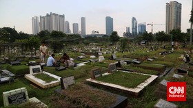 Pemakaman DKI Melonjak Tinggi, Tembus 4.377 Sepanjang Maret